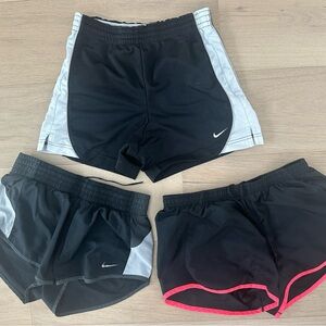 LOT (3) NIKE SHORTS SIZE XS/S